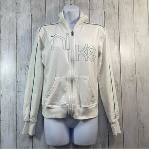 Vintage Nike Y2K Full Zipper Front Jacket Medium